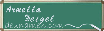 Armella Weigel Visitenkarte